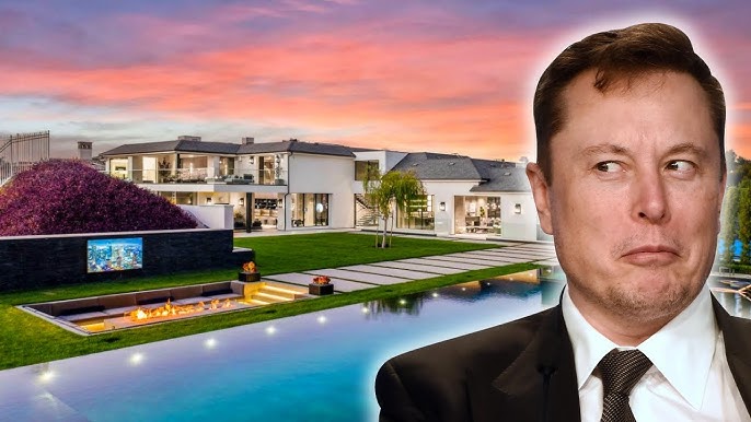 Elon Musk's Insane $175 Million Collection Of Homes - YouTube