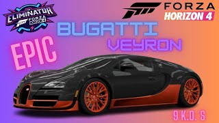 Forza Horizon 4 - Eliminator - EPIC Bugatti WIN - 9 K.O. ´s