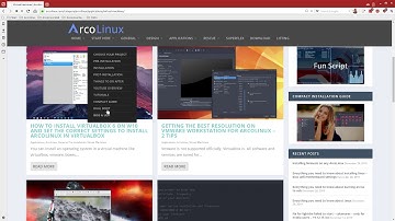 ArcoLinux : 1275 Virtualbox - correct setup on Jan 2020 - Set the graphics controller correct