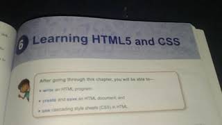 Class 7th Computer Chapter 6 (Learning HTML5 and CSS) Part 1