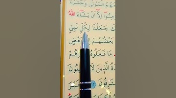 سورة الأنعام الأية 111 إلى 112 القارئ سعد الغامدي