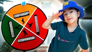 Spin and Dance Challenge | Natalia Guerrero