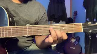 Ojos tumbados - Alto Linaje x Junior H tutorial (guitarra acordes)