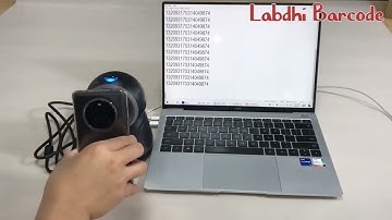 Henex HC-6052 Desktop Barcode Scanner, 2D &1D Hands-free scanning #LabdhiBarcode #Scanner #Henex