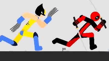 Stickman Backflip Killer 3 Part 67 Wolverine & Deadpool Parkour Mode / Android Gameplay HD
