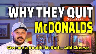 why people are quitting their job at mcdonalds