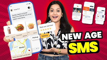 RCS Business Messaging API | Bulk SMS भेजें Multimedia और Action Button के साथ अपने Brand Name से