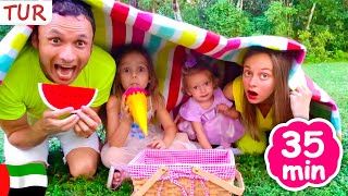 Sol ve Sağ | Maya ve Mary Turkish | Bebekler için Şarkılar