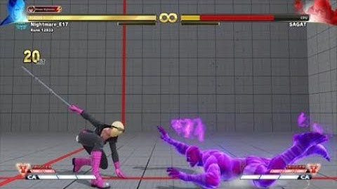 STREET FIGHTER V AE Falke V Trigger 1 Combo