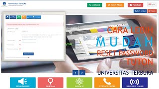 'CARA LEBIH MUDAH !!!' Reset Password Tuton tanpa email
