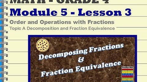 Grade 4 Mod 5 Lesson 3