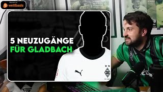 5 Transfers für Borussia Mönchengladbach! 💚 So geht es zurück nach Europa 😍 Reaction auf @KickOffYT 