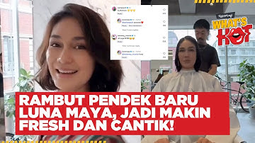 Luna Maya Tampil Dengan Gaya Rambut Pendek Baru, Hasil Dari Permintaan Suami #lunamaya