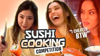 I CHEATED in our Cooking Competition..