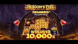 Dragon’s Fire Megaways - slot by Red Tiger. Big win in online casino (x504) screenshot 1