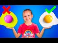 Funny food for children + More Kids Songs | Maya and Mary