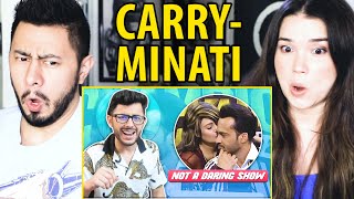 CARRYMINATI | Not A Daring Show Ft.  Wakar Zaqa | Reaction | Jaby Koay & Achara