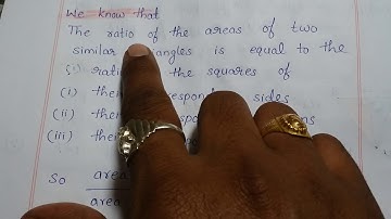 Similar triangles 10th maths exercise 8.3 question number 6 || sri pragna