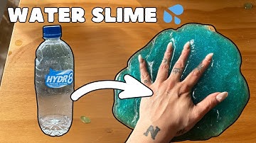 VIRAL WATER SLIME 💦 DIY JIGGLY SLIME
