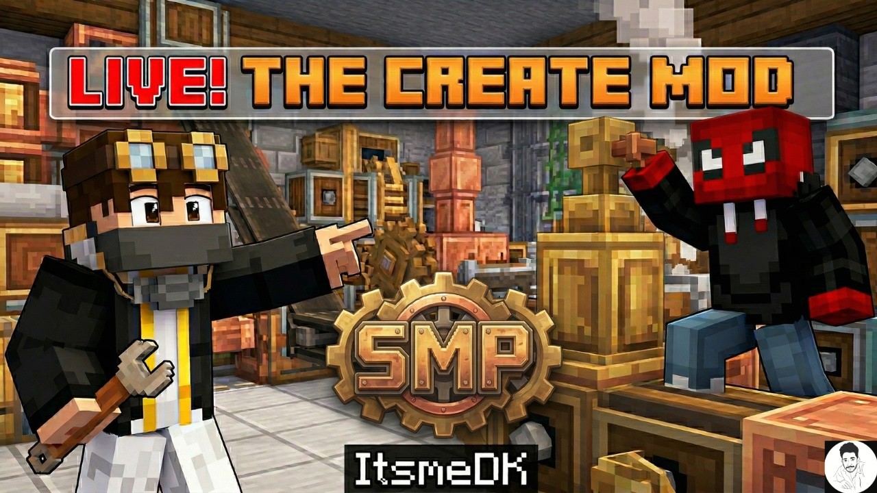 Create mod SMP #1 | Gameplay | #itsmedk - YouTube