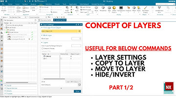 HINDI | 78.Layers concept in Siemens NX - Part 1| Reverse Engineering NX Course Call +91 9654 816262