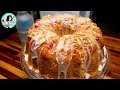 Boozy Coconut Pineapple Upside-Down Bundt Cake🥥🍍