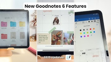 NEW Goodnotes 6 Features You NEED to Know in 2025📝💕