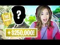 Playing with a Pro who Won $250,000 on Fortnite! Pokimane Duos!