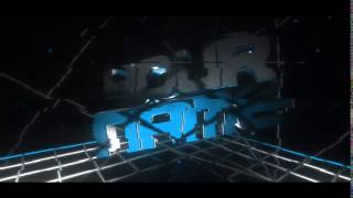 Orange And Light Blue Intro Template