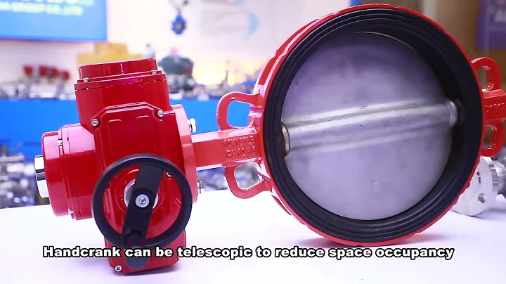 COVNA HK-EX-D DN300 Explosion-proof electric wafer butterfly valve