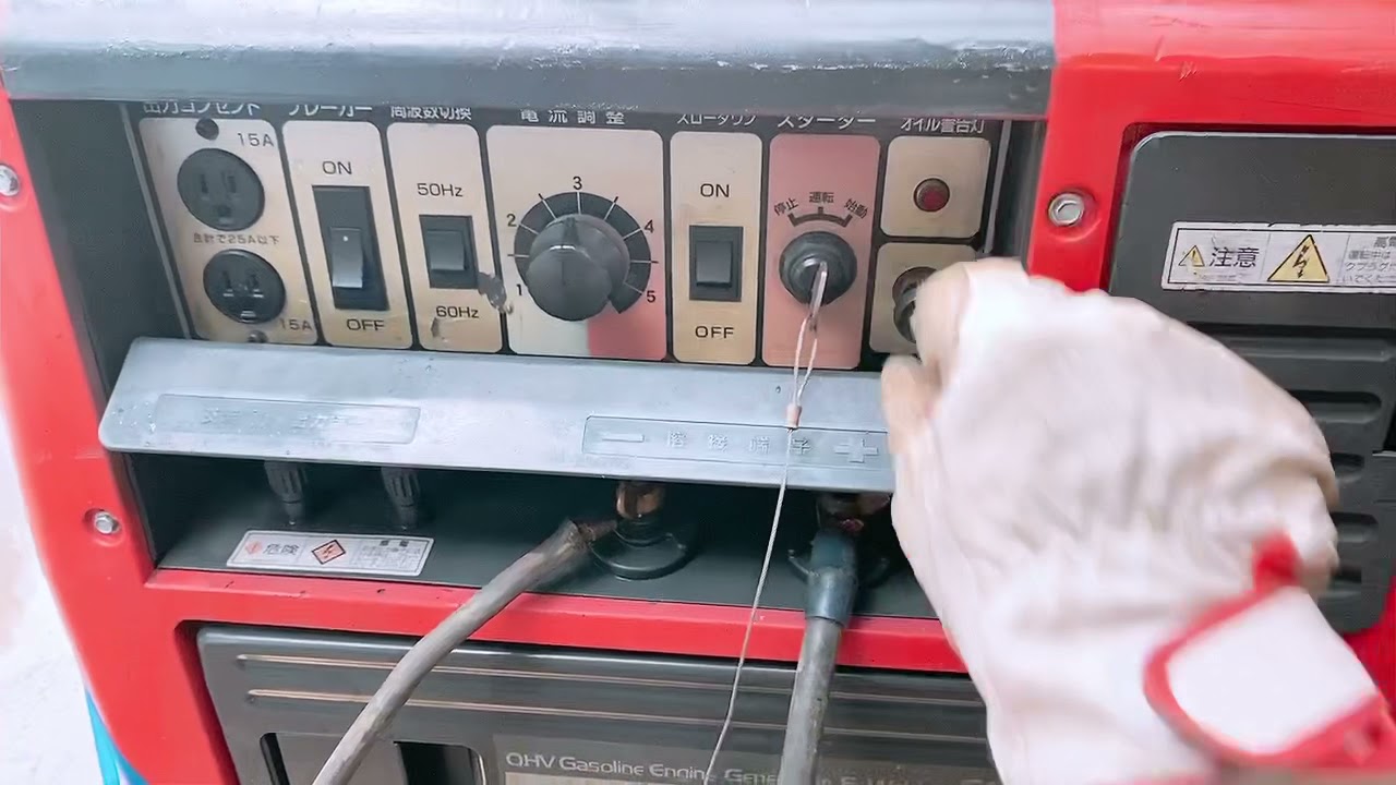 SHINDAIWA 新ダイワ EGW151MS 防音型 ガソリンエンジン溶接機 エンジン 