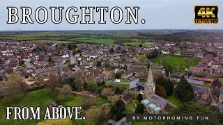 Broughton Northamptonshire Drone Footage 4K | DJI Mini 5 Pro | UK Village Aerial screenshot 2