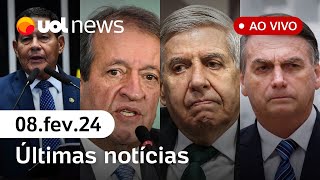 🔴 Bolsonaro é alvo da PF e passaporte é entregue; minuta do golpe e + da operação: últimas notícias