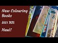 New Colouring Books - July 2020 - Massive haul!