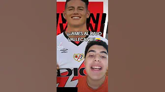 JAMES RODRIGUEZ AL RAYO VALLECANO #jamesrodriguez #james #laliga #realmadrid #fichajes #futbol thumbnail