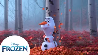 Olaf Descobre O Espírito Do Vento | Frozen