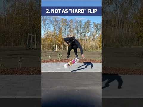 Why you should learn hardflip? |  THE FACTS 🔥 #skateboarding #hardflip #shorts