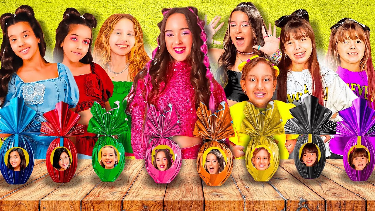 FIZ UM AMIGO CHOCOLATE COM AS IRMÃS PINA, VALENTINA, MC DIVERTIDA, LAURINHA, HELENA E MARCELA JARDIM