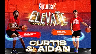 Jr. NBA Elevate: Curtis Williams and Aidan Wing