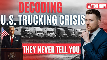 US Trucking Industry Crisis 2025 | US Truck Driver Shortages, Bankruptcies & Supply Chain Impact