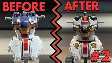 The Beginner Friendly Guide to Customize Your Gunpla #2 - Chest and Skirt - Crossbone Gundam X1