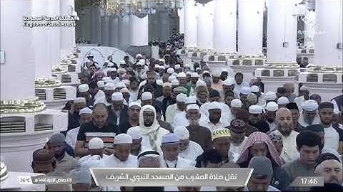 صلاة المغرب للشيخ محمد برهجي من المسجد النبوي 9 جمادى الآخرة 1446 من سورة إبراهيم