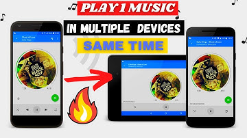 How to play 1 music in multiple Devices | Play 1 song in 3 different Phones🔥