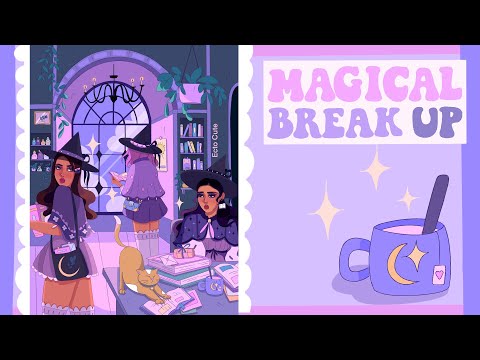 🌙 Magical Breakup💖 - Procreate drawing Process
