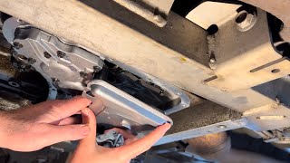 Changing the transmission filter and fluid on a 2008 Impala