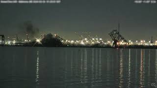 Bridge in Baltimore Collapses after Ship Struck it Sending Vehicles into Water by YesEpicYes 2.0 207 views 1 month ago 59 seconds