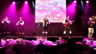 Video thumbnail of "Klatežpolka - Ansambel Klateži & Tomaž Rebernak"
