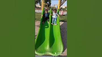 Slide for kids। slide jhula at park। kids sliding। #fun #kidsvideo #shorts #shortsvideo #Slide