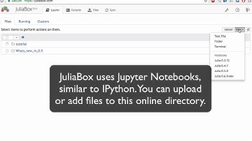 JuliaBox Tutorial