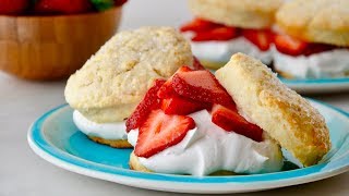 Easy Strawberry Shortcake with Whipped Cream